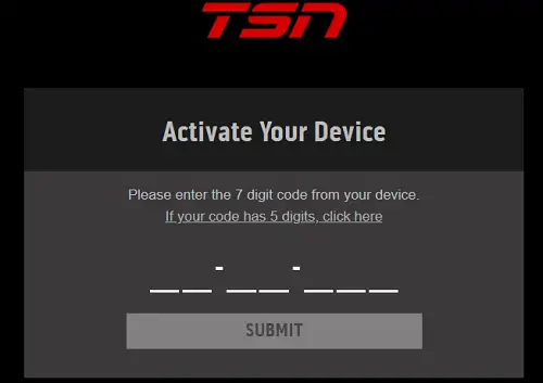 How To Activate TSN on streaming devices?
